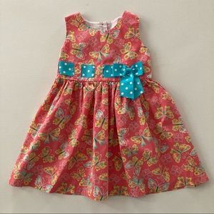 Jessica Ann Toddler Girl Butterfly Party Dress
